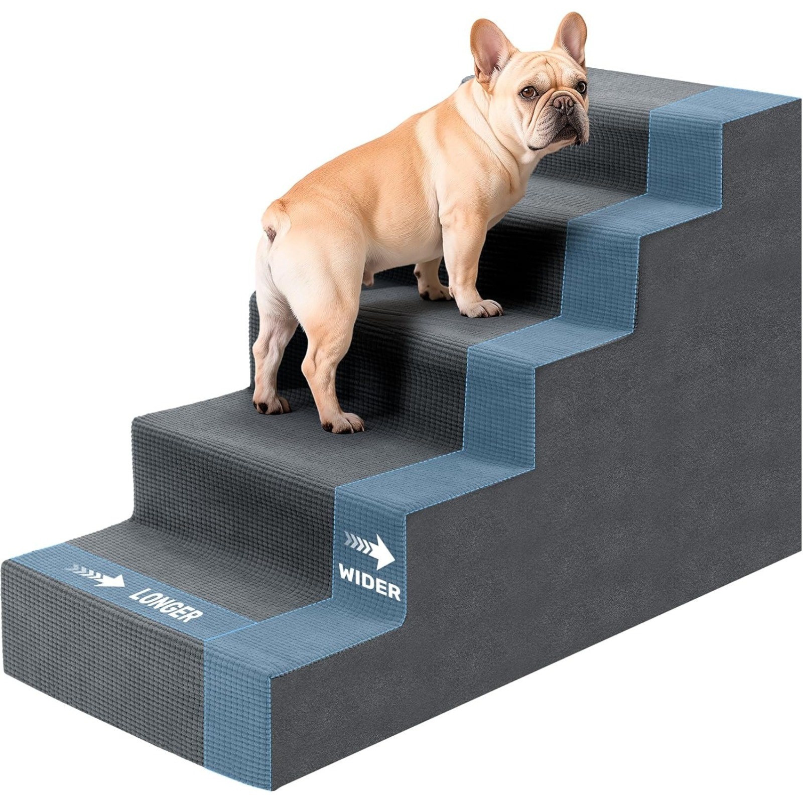 Non-Slip Dog Steps for High Bed Extra Wide 23