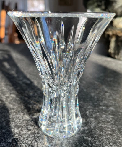 Vtg. Retired Waterford Society Crystal Kilrane 4.5" Flower Bud Vase Ireland 1996