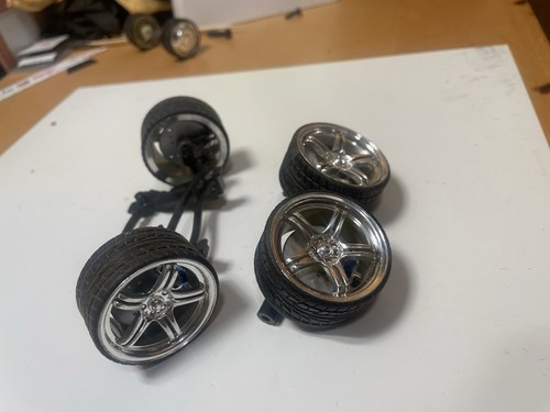1/18 Scale Parts Wheels & Tires For Diecast Cars, Muscle Machine. - Picture 2 of 5