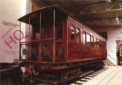Ansichtskarte -: HELLENIC RAILWAYS, NORMALSPUR ROYAL COACH