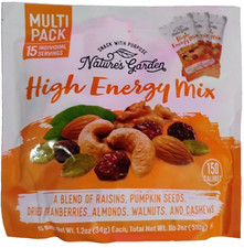 Nature's Garden High Energy Mix 15 Single Serve Bags 1.2 oz. Ea. Multi-Pack New