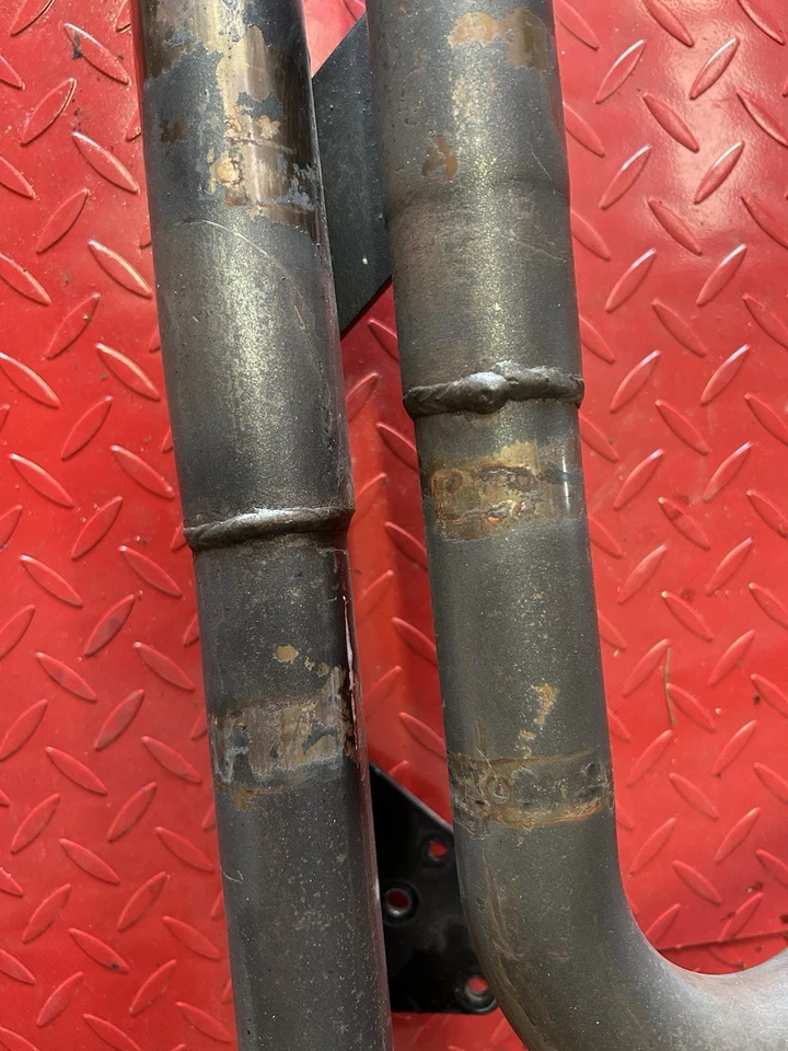 04-up Harley Sportster 883 1200 Magna Flow sistema de escape silenciadores cabezales tubos Foto 3 de 4