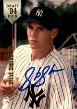 Steve Shoemaker 1994 Stadium Club Draft Picks Auto RC #52 A New York Yankees