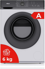 Nilson Lavadora 6Kg Carga Frontal Blanco NL6200AI. 1600W, 1200rpm, Motor Inverte