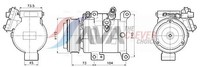 Kompressor Klimaanlage Ava Clever Choice MZAK303 12V FüR Mazda Cx Kf Gj Gl Ke Gh