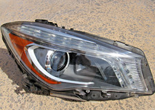 14-16 Mercedes CLA45 CLA250 Xenon Headlight Assembly RH Pass Complete Tested OEM