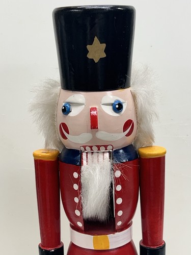 Nutcracker Soldier 15" Handcrafted Holiday  Wooden Christmas - Bild 4 von 13