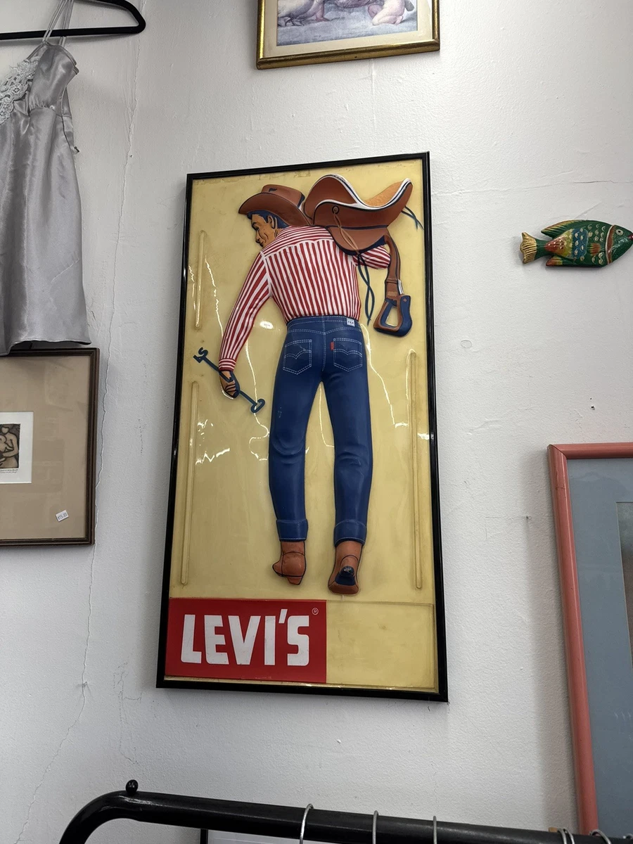 Levis Sign In Collectible Advertising Store Displays for sale | eBay