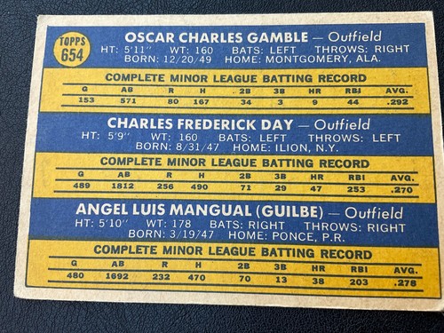 1970 TOPPS BASEBALL HIGH SERIES 634-720 PICK CARDS YOU WANT - Picture 65 of 231
