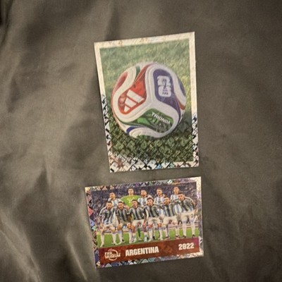 Panini FIFA World Cup Museum Argentina 2022 Trading Card Lot of 2