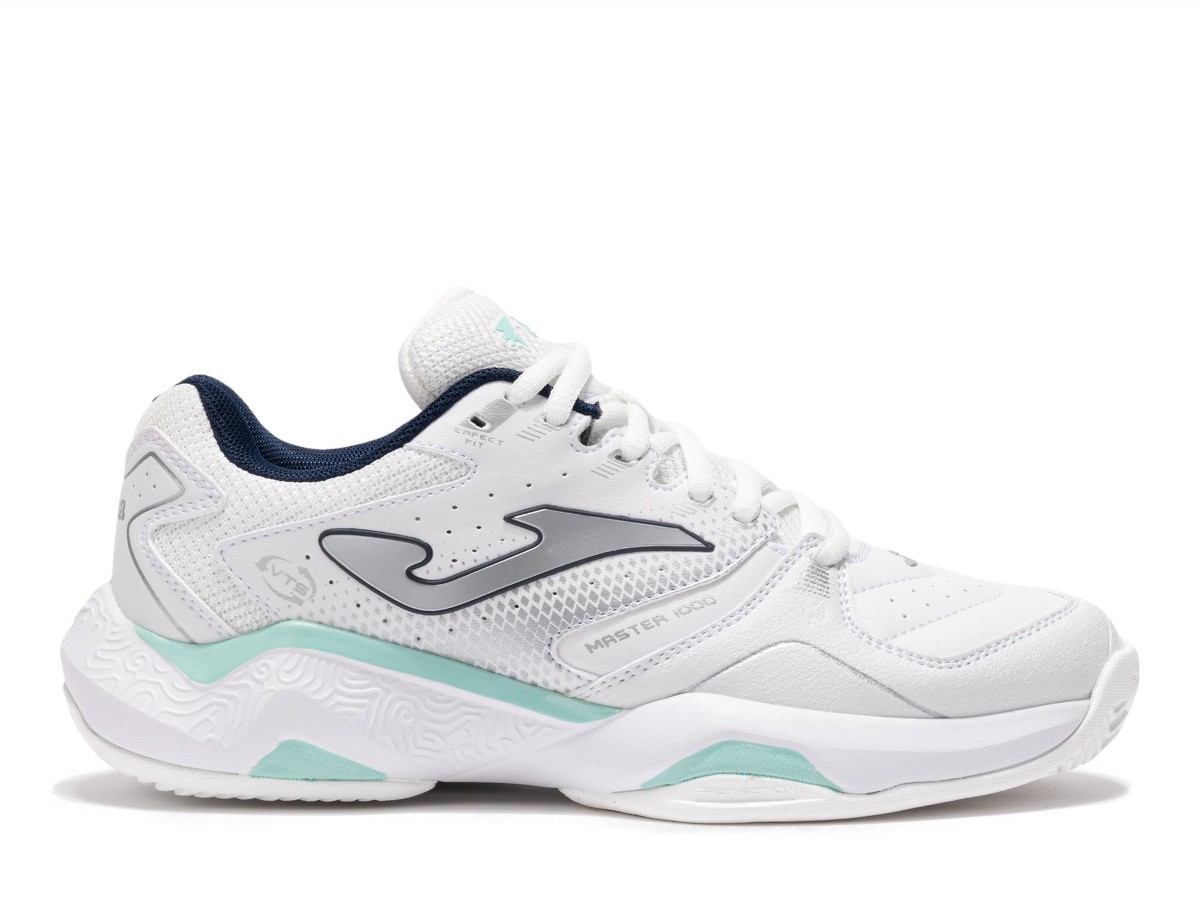 Набор для тенниса Joma Damenschuhe TM10LS2542C MASTER 1000 LADY 2542 БЕЛЫЙ БИРЮЗОВЫЙ W