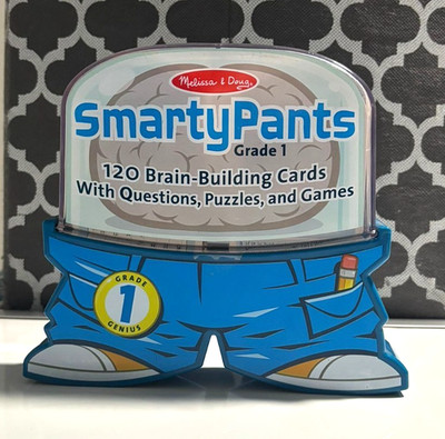 Melissa & Doug Smarty Pants 1st Grade 120 Educational Questions Puzzles & Games