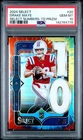 2024 Panini Select - Select Numbers Drake Maye #20 (RC) 05/25 PSA 10