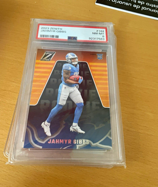 Panini 2023 Zenith Jahmyr Gibbs Rookie Card #144 Detroit Lions NFL Chase pack