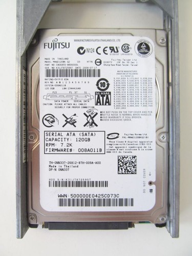 Dell 0NN337 120GB 7.2K SATA 2.5" H/S HDD Hard Disk Drive 4z - Picture 3 of 4