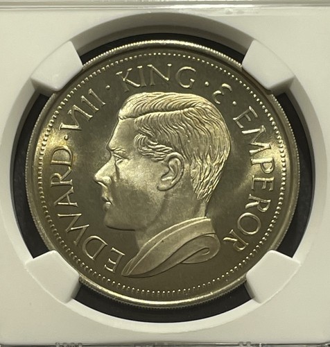 Gold Coast 1936 Crown Coin: Richard Lobel Series-NGC MS66 - Picture 2 of 4
