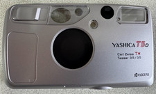 Brand New Kyocera Yashica T5D / T5 Front Cover  Dark Silver - T4 Super