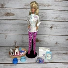 Vintage Mattel 1996 Barbie Pet Doctor Playset With Accessories
