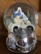 Things Remembered “Winter Train” Snow Globe, Revolving “Greensleeves” Musical
