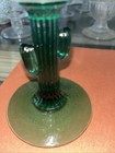 Libbey 6" Margarita Glasses - Lot Of 3 - Barware Green Ribbed Cactus Stem — photo 5