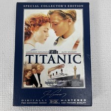 Titanic DVD Digitally Mastered 1997 THX 3 Disc Special Collectors Edition