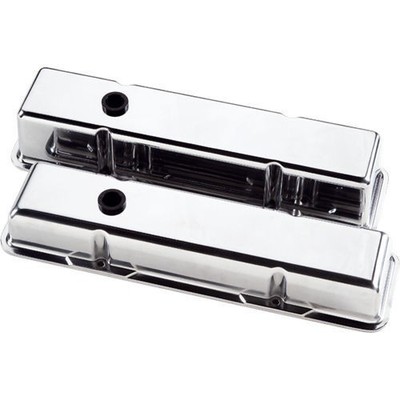 Billet Specialties 95129 Plain Small Block Chevy Valve Covers