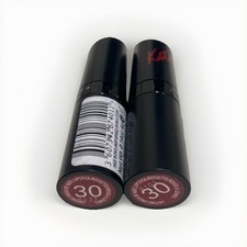 2x Rimmel London Lasting Finish By Kate Lipsticks 30