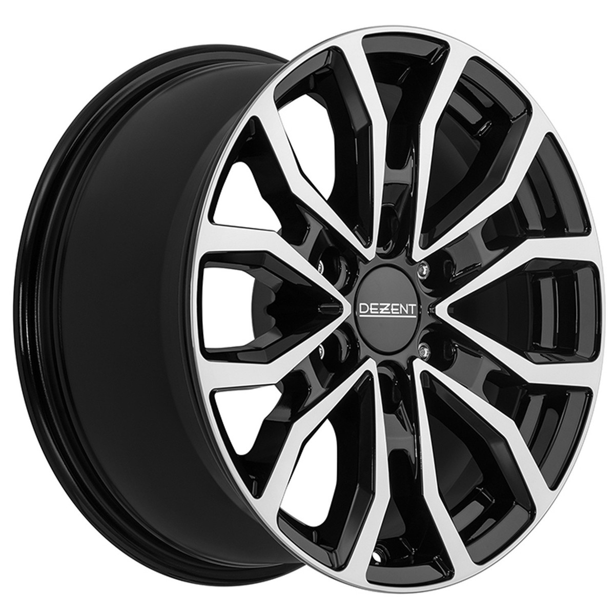 4 Dezent KC dark wheels 7.5Jx17 6x139.7 for Mitsubishi L200 Pajero