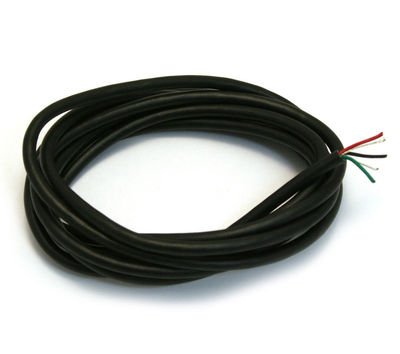 WR-4CON 4 Feet of 4-Conductor Shielded Pickup Lead Wire for Guitar/Bass 