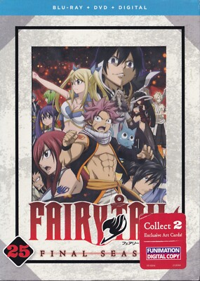 Fairy Tail Teil 25: Letzte Staffel Episoden 304-316 (BD/DVD, 2020, 4-Disc-Set)