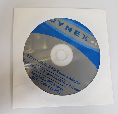 Dynex DX-ESATAP 2-Port eSATA II PCI Express Computer PC Card - Afbeelding 4 van 8