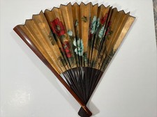 Hand-Painted Accordion Fan
