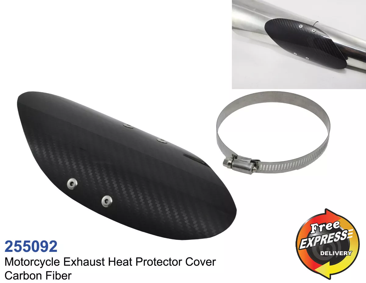 Motorbike exhaust heat on sale shield