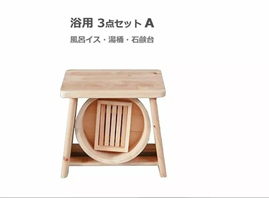 Wooden stool sale box