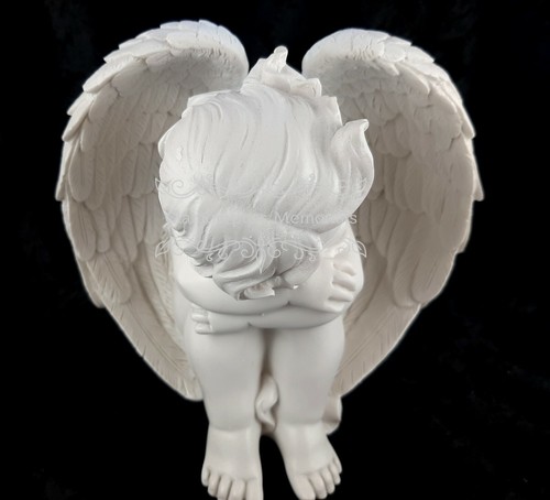 Cherub Angel Graveside Memorial Garden Sentimental Ornament Loved Mum Dad Baby - Picture 7 of 22