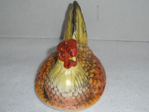 Ceramic Nesting Hen Replacement Top Only - Picture 2 of 7