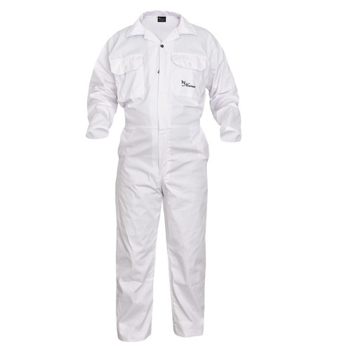 Men's Coverall Overalls Boiler Suit Coveralls Work Wear Mechanics H.Duty 200gsm - Picture 8 of 18