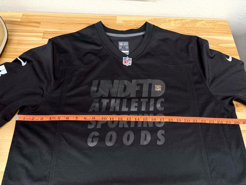 Undefeated x Nike x NFL - Men's XL Jersey Black #9 Fantastic! RARE! - Picture 8 of 11