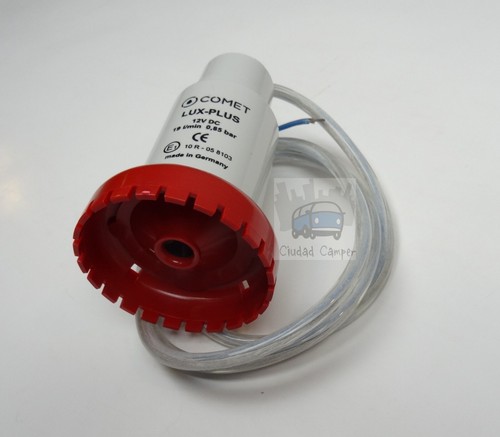 Bomba de Agua Sumergible Comet Lux Plus 19 Litros minuto 12V Camper Barco AC 4x4 - Imagen 3 de 4