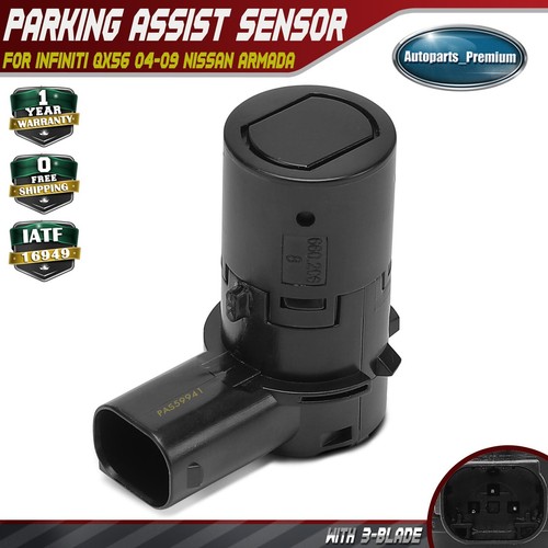 Rear Side Parking Assist Sensor for INFINITI QX56 2004-2009 Nissan Armada Quest - Picture 1 of 9
