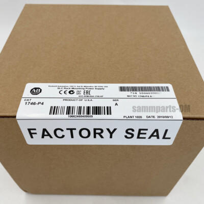 NEW Factory Sealed 1746-P4 Allen Bradley Ser A SLC 500 Power Supply Module TX