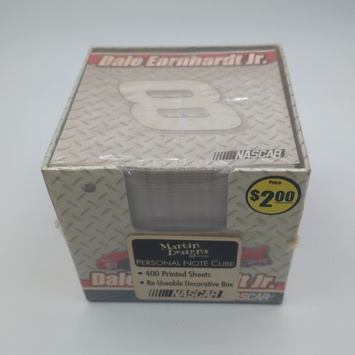 Nascar #8 Dale Earnhardt Jr Persönlicher Notizwürfel 400 gedruckte Blätter - Bild 2 von 11