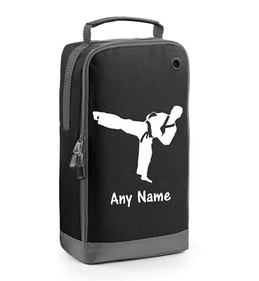 PRESENT2FUTURE BAGBASE Kickboxerdruck personalisierter Sportschuh Fußball Rugby Stiefel Tasche Schule Geschenk