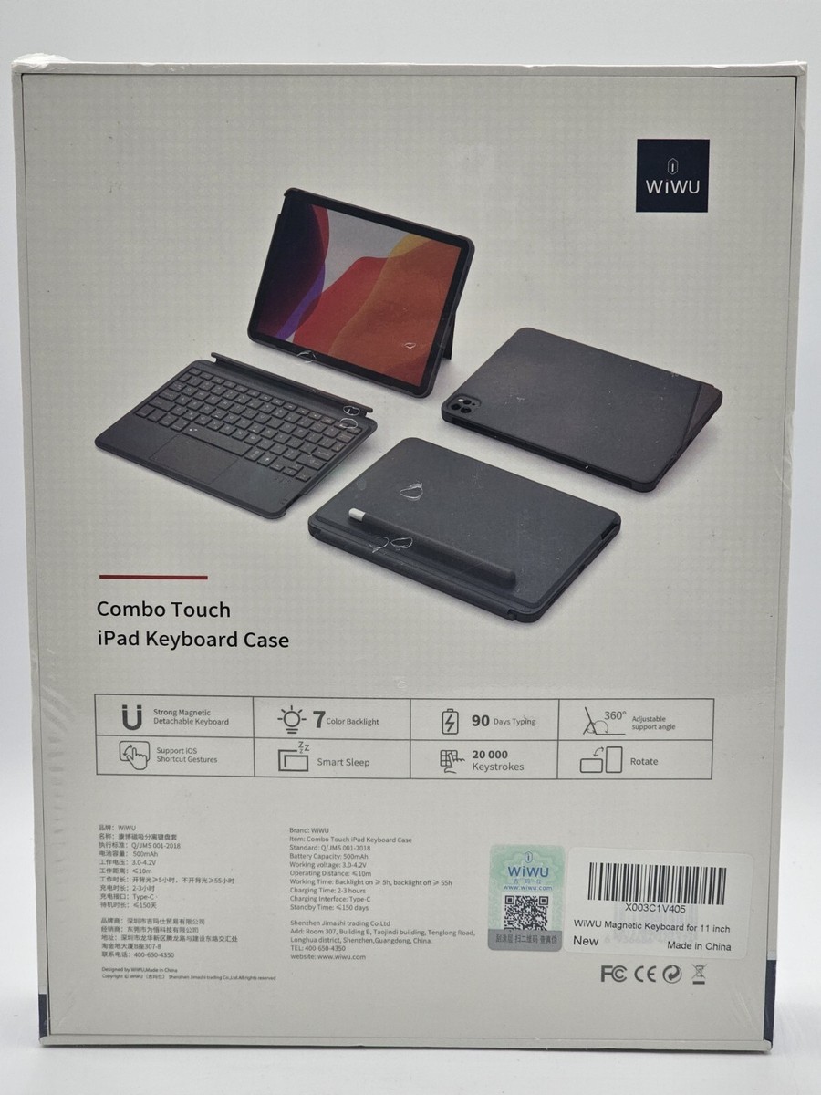 その他 WiWU Combo Touch Keyboard Case for iPad Amazon.com: WIWU iPad 9th/8th/7th Generation Case with