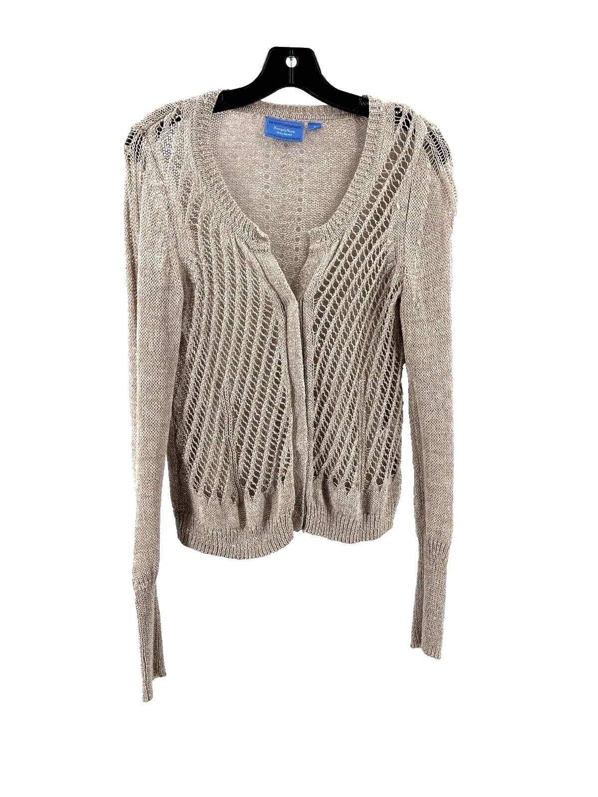 Simply Vera Vera Wang Mujer Viscosa Cardigans para Mujeres