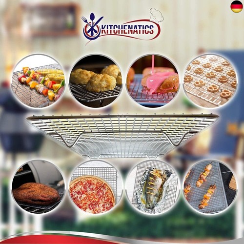 KITCHENATICS 100% Edelstahl Küchengitter Bratgitter zum Abkühlen und Braten ? - Bild 4 von 8