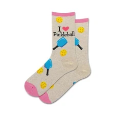 Hot Sox Women Pickleball Crew Socks HSW10362