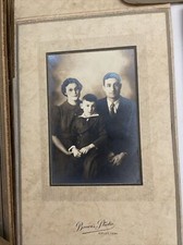 Cabinet Card Portraits Of Family Man Woman Boy Child Lot of 6 Photographs