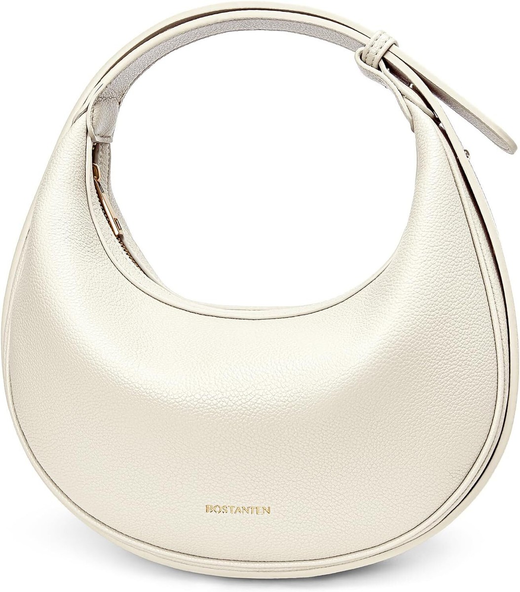 BOSTANTEN Crescent Shoulder Bag for Women Trendy Crossbody Hobo