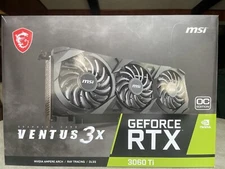 MSI GeForce RTX™ 3060 Ti VENTUS 3X 8GB Graphics Card